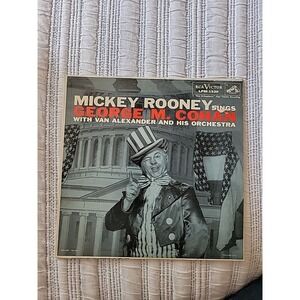 Mickey Rooney sings George M. Cohan w Van Alexander - RCA LPM 1520 SI - LP